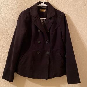 Odyn Hooded Pea Jacket, M